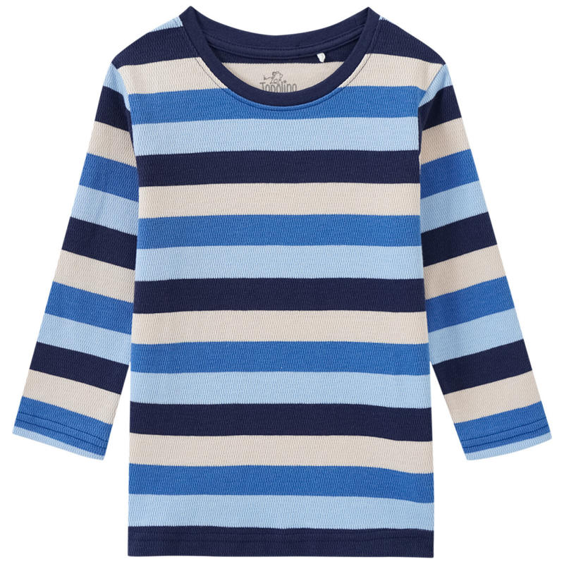 Jungen Langarmshirt mit Streifen