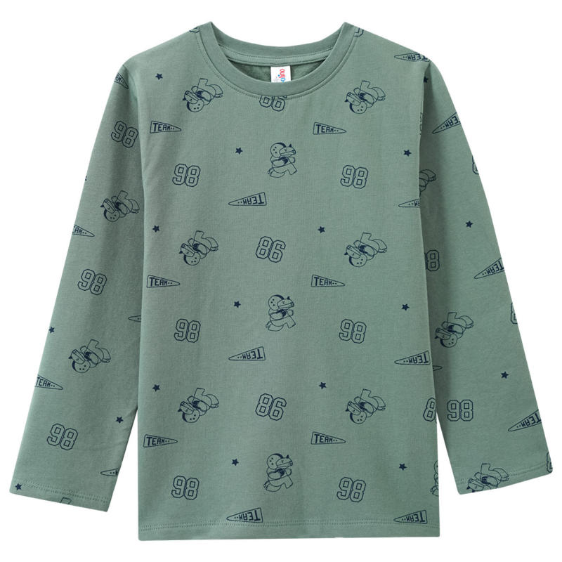 Jungen Langarmshirt mit Football-Print (Nur online)