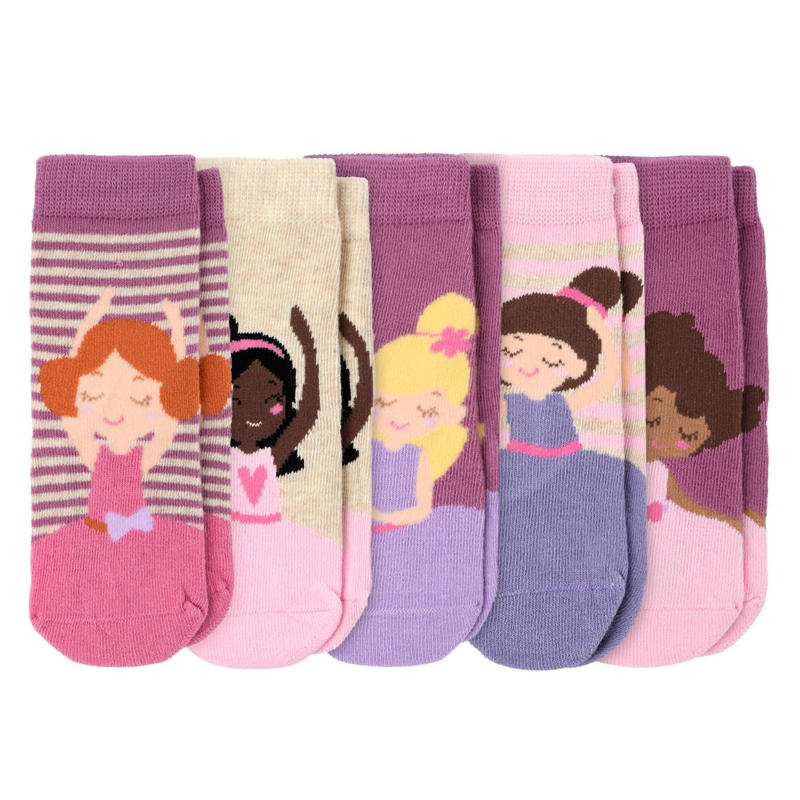 5 Paar Baby Socken in verschiedenen Dessins (Nur online)