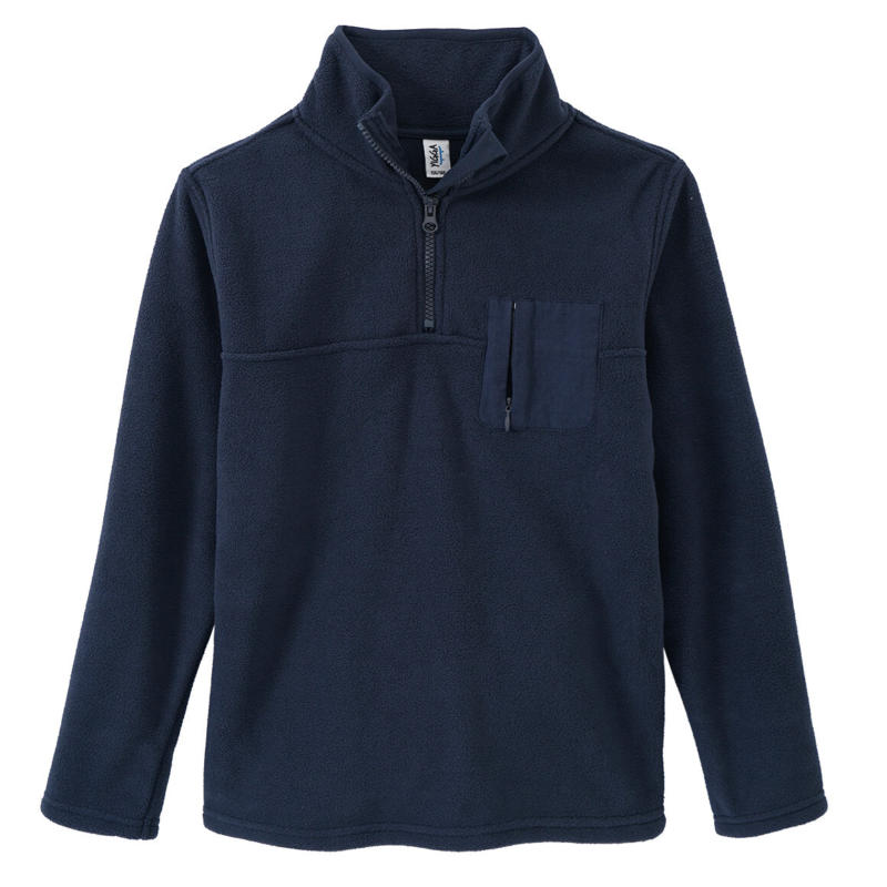 Jungen Fleece-Troyer mit Tasche