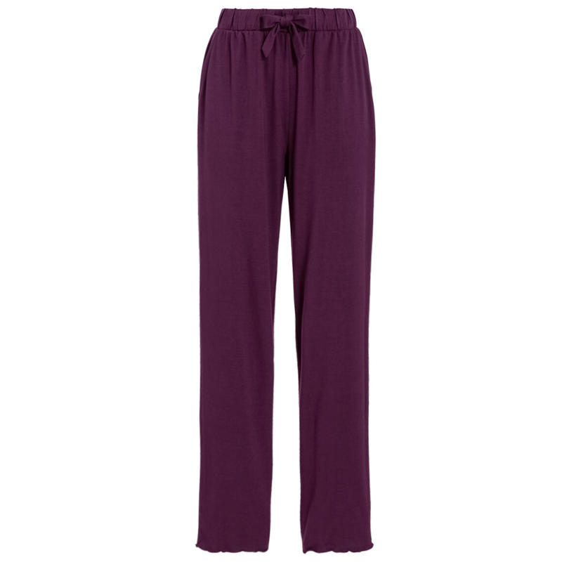 Damen Loungewear-Hose in Unifarben (Nur online)