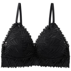 Damen Bralette-BH mit Glitzer-Details