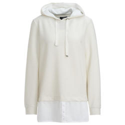 Damen Hoodie mit Bluseneinsatz