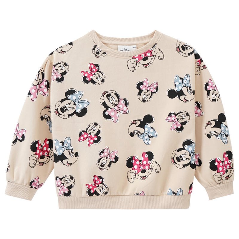 Minnie Maus Sweatshirt mit Allover-Print