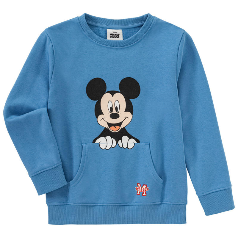 Micky Maus Sweatshirt mit Kängurutasche