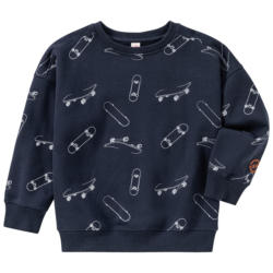 Jungen Sweatshirt mit Skate-Allover