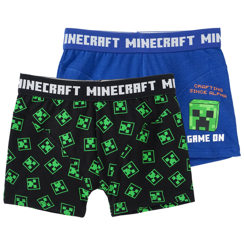 2 Minecraft Boxer im Set