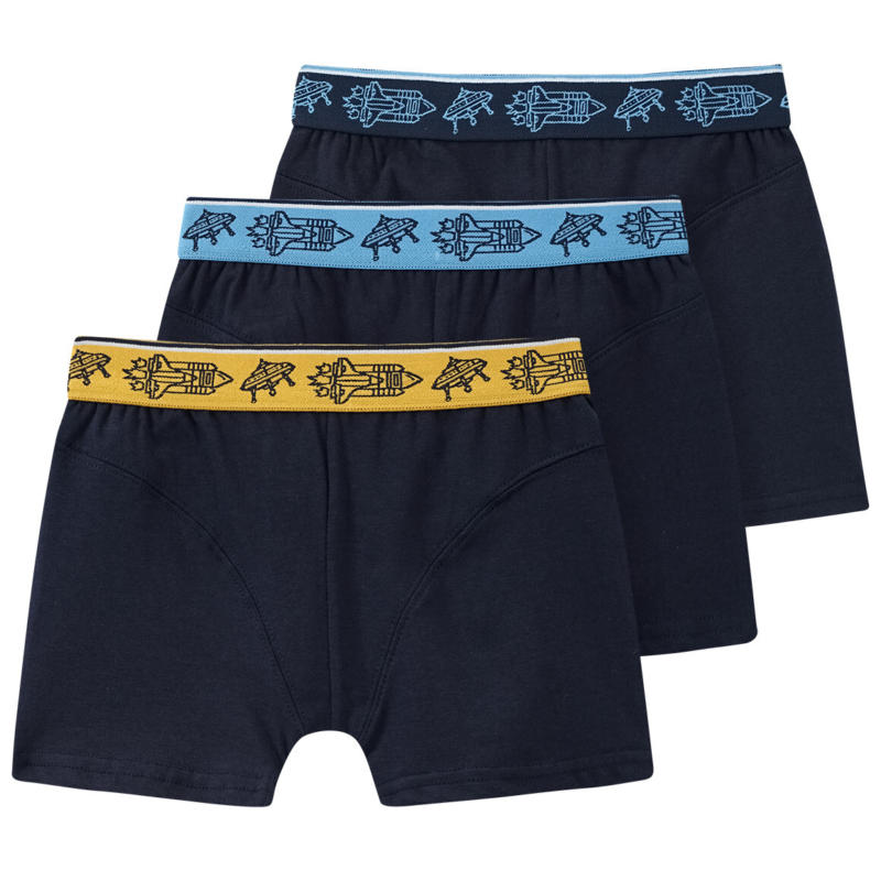 3 Jungen Boxer in Unifarben