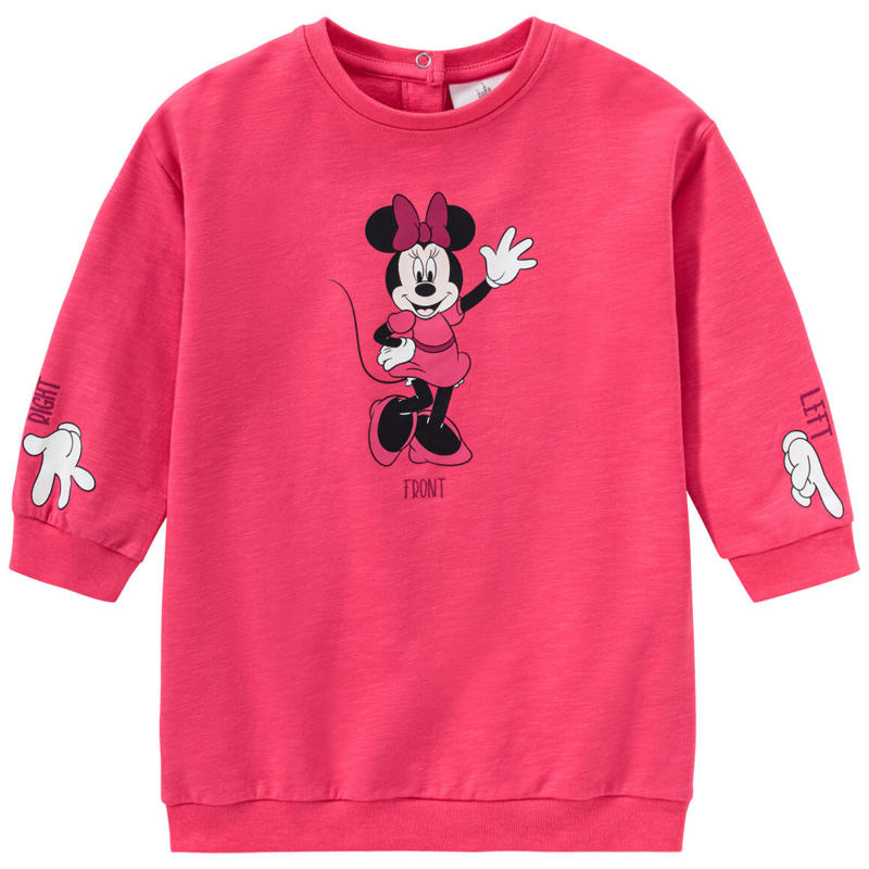 Minnie Maus Sweatkleid mit großem Print