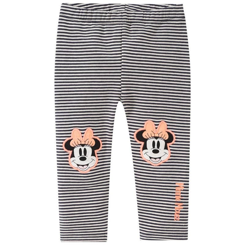 Minnie Maus Leggings mit Streifen