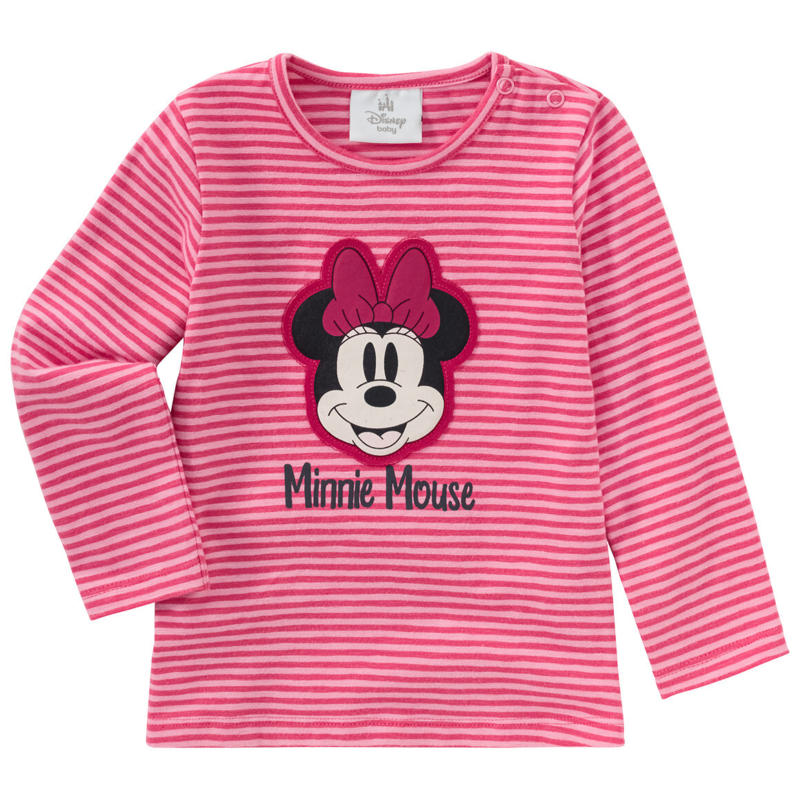 Minnie Maus Langarmshirt mit Applikation