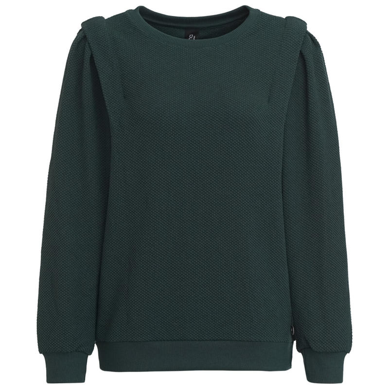 Damen Sweatshirt mit Effektgarn