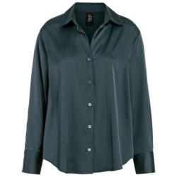 Damen Bluse in Satin-Optik