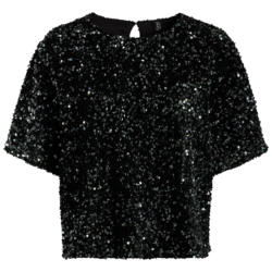 Damen Shirt mit glitzernen Pailletten