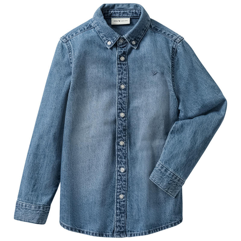 Jungen Jeanshemd mit Button-down-Kragen (Nur online)