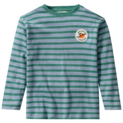 Jungen Langarmshirt mit Streifen (Nur online)