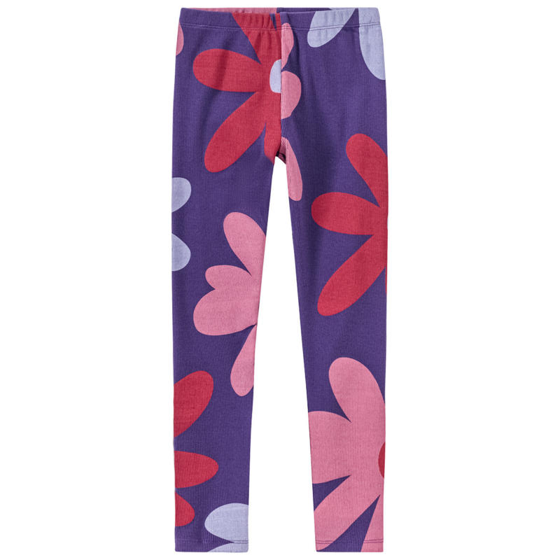 Mädchen Leggings mit Blumen-Allover (Nur online)