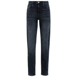 Damen Mom-Jeans mit Used-Waschung (Nur online)