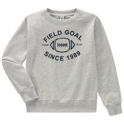 Jungen Sweatshirt mit Football-Print