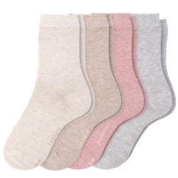 4 Paar Damen Socken mit Viskose