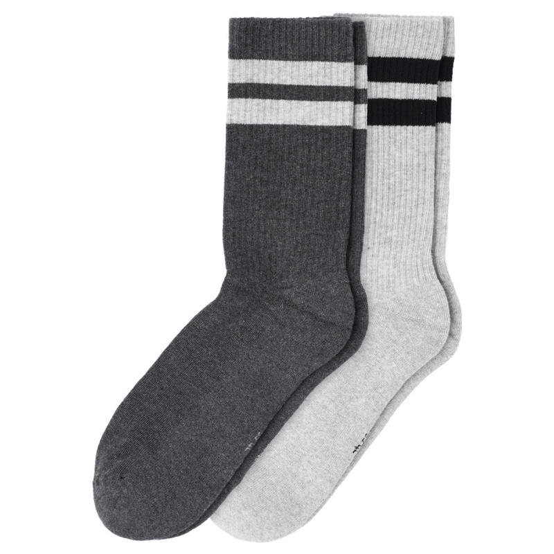 2 Paar Herren Sportsocken mit Frotteesohle