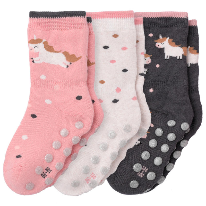 3 Paar Baby Stoppersocken im Set