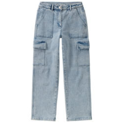 Mädchen Cargo-Jeans mit geradem Bein (Nur online)