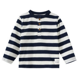 Baby Langarmshirt mit Streifen