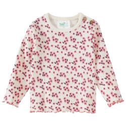 Baby Langarmshirt mit Allover-Muster