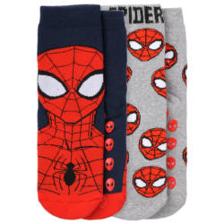 2 Paar MARVEL Spider-Man Stoppersocken im Set