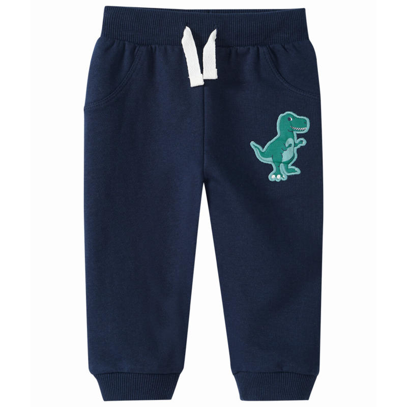 Baby Jogginghose mit Dino-Stickerei (Nur online)