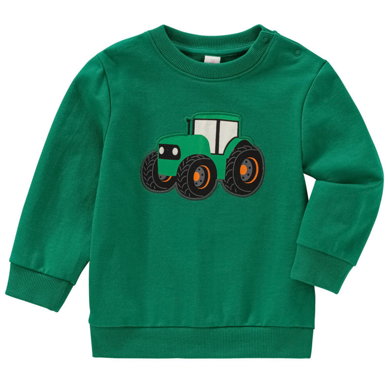 Baby Sweatshirt mit Traktor-Applikation (Nur online)