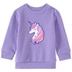 Baby Sweatshirt mit Einhorn-Applikation (Nur online)