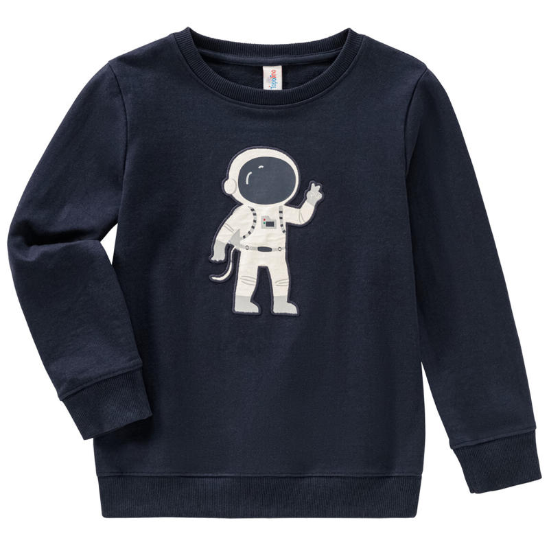 Kinder Sweatshirt mit Astronaut-Applikation (Nur online)