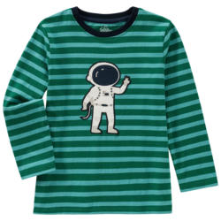 Jungen Langarmshirt mit Astronaut-Applikation (Nur online)