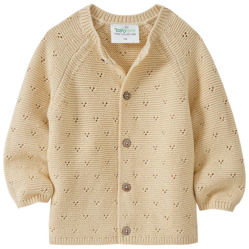 Baby Strickjacke mit Ajour-Muster (Nur online)