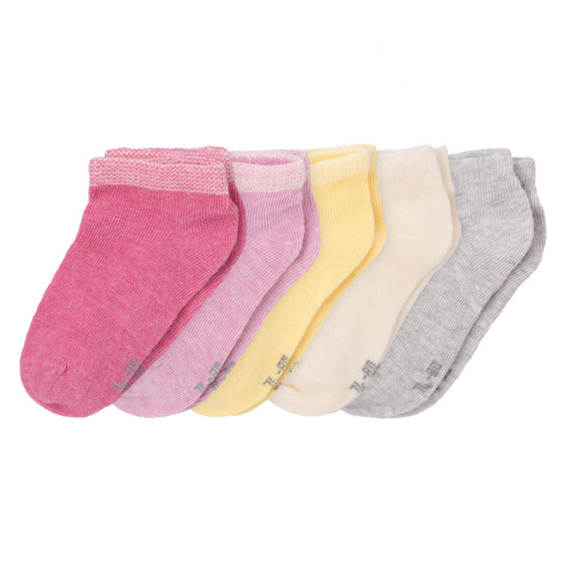 5 Paar Baby Sneaker-Socken im Set