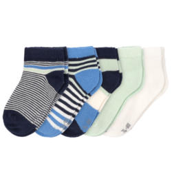 5 Paar Baby Sneaker-Socken im Set