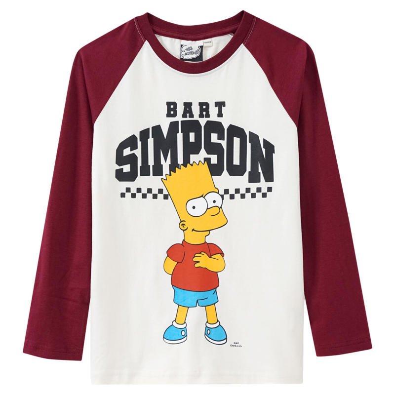 The Simpsons Langarmshirt mit Print (Nur online)