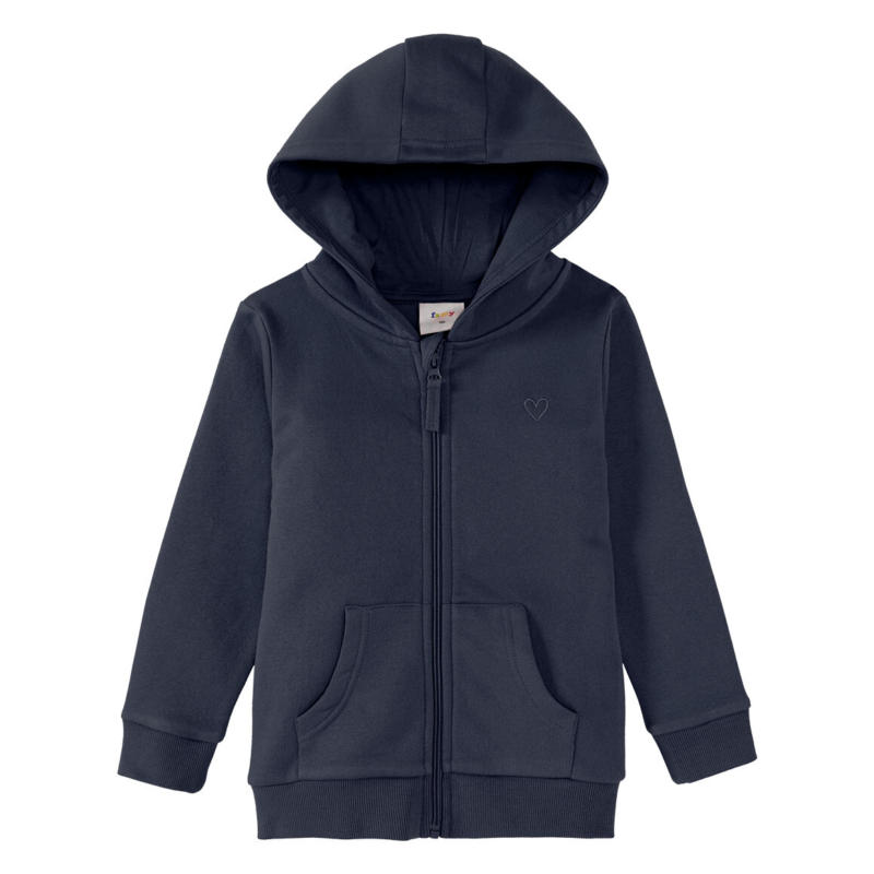 Mädchen Sweatjacke mit Bio-Baumwolle (Nur online)