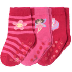 3 Paar Baby Stoppersocken mit Bio-Baumwolle (Nur online)