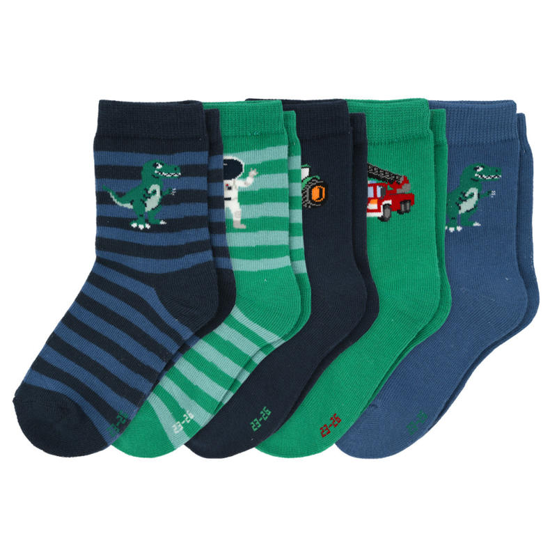 5 Paar Jungen Socken im Set (Nur online)