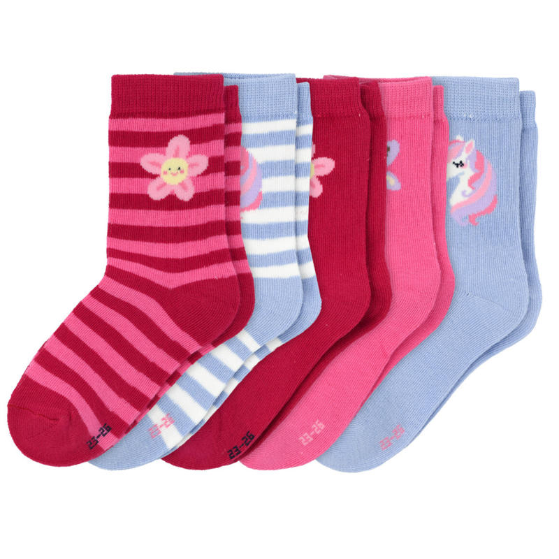 5 Paar Mädchen Socken im Set (Nur online)