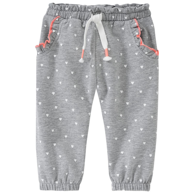 Baby Jogginghose mit Herz-Print