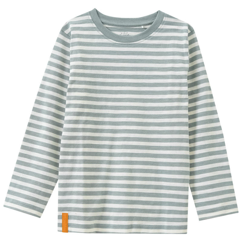 Jungen Langarmshirt mit Streifen