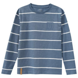 Jungen Langarmshirt mit Streifen