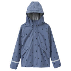 Kinder Regenjacke mit Regentropfen-Muster (Nur online)