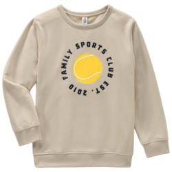 Jungen Sweatshirt mit Tennis-Motiv