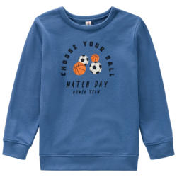 Jungen Sweatshirt mit Ballsport-Motiven