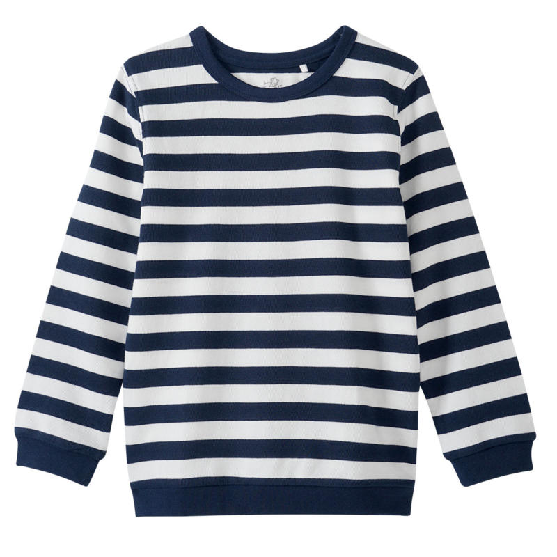 Jungen Langarmshirt mit Streifen